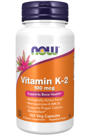 Now Vitamin K2 100mcg Caps 100's